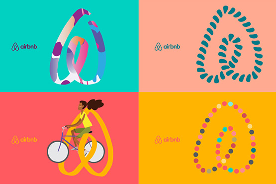 企業(yè)vi設(shè)計(jì)升級(jí)后的成功品牌-Airbnb